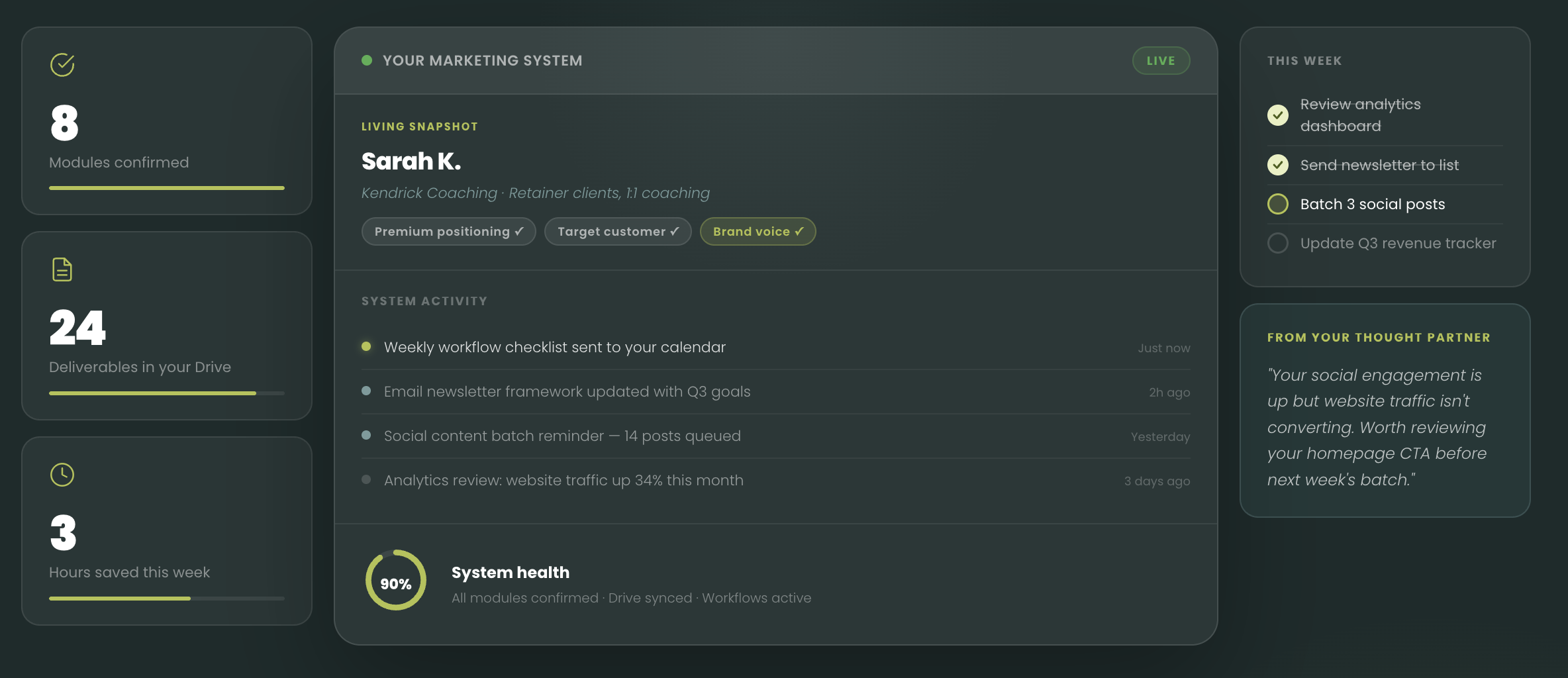 Automation Dashboard